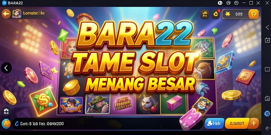 Screenshot gameplay BARA22 yang menunjukkan pengalaman bermain Slot yang seru.