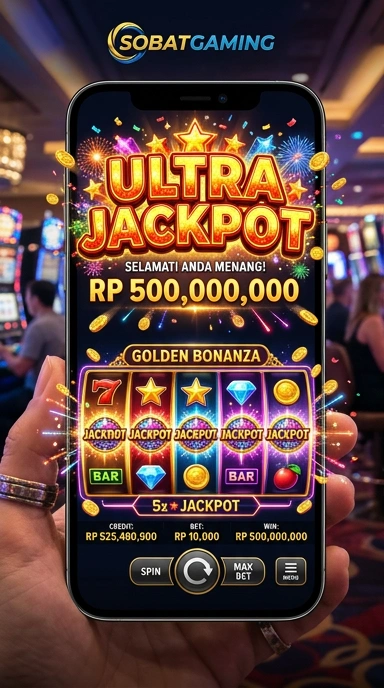 Pengguna menikmati pengalaman gaming yang optimal di sobatgaming.